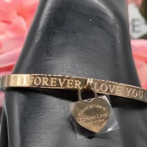 Forever 21 Gold Love Bracelet
